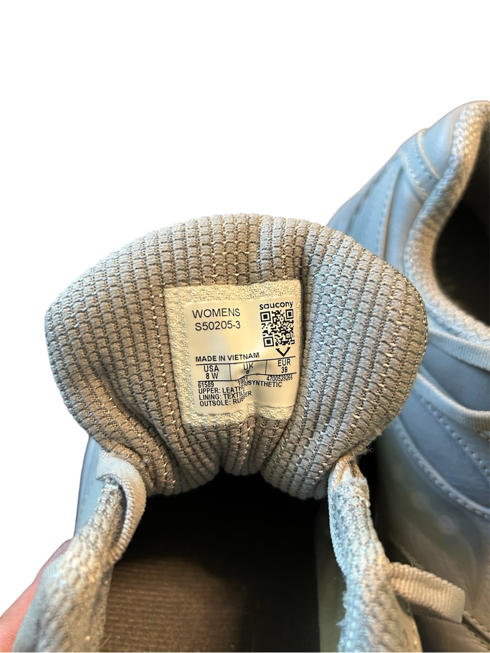Saucony Women's Light Gray Sneakers - Picture 4 of 5